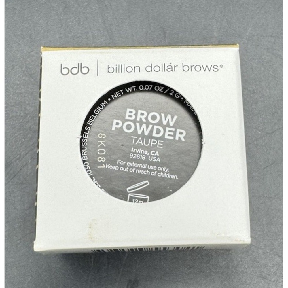 Billion Dollar Brows Brow Powder Taupe 0.07oz NIB Authentic bdb